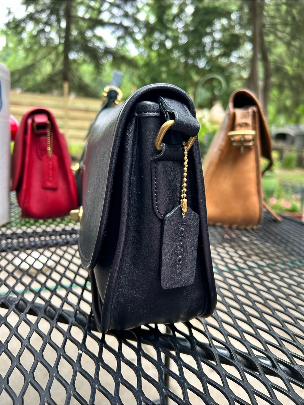Coach Black Vintage City Bag - Picture 2 of 12